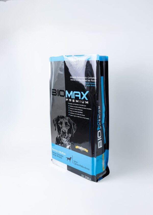Bolsa trilaminada de 20 kg para alimento para mascotas