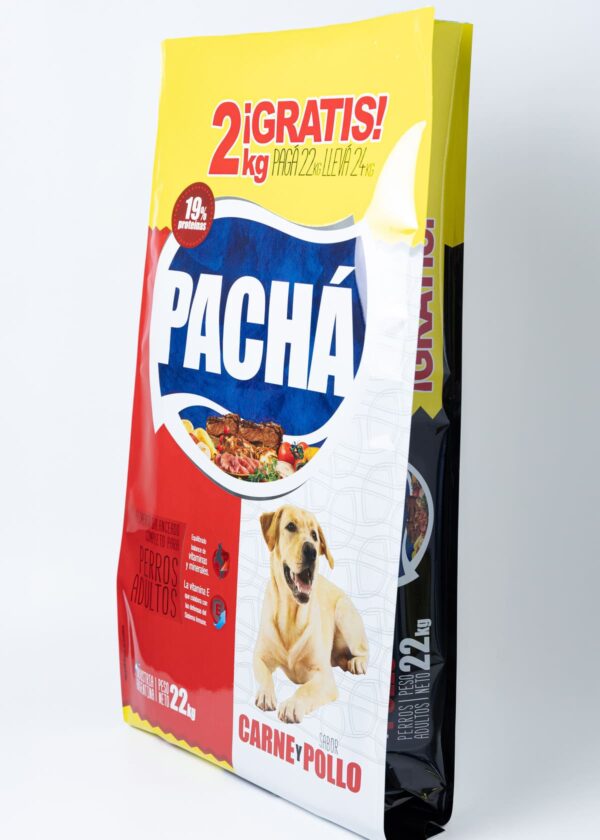 Bolsa trilaminada de 22 kg para alimento para mascotas