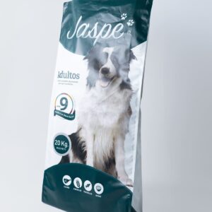 Bolsa bilaminada de 20 kg efecto mate para alimento para mascotas