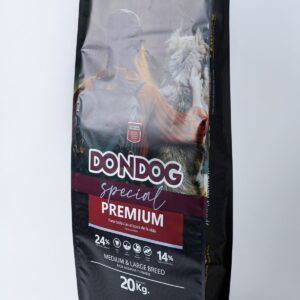 Bolsa trilaminada de 20 kg efecto mate para alimento para mascotas
