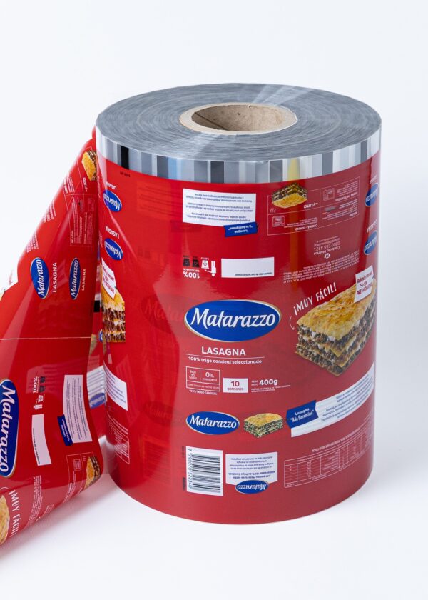 Bobina bilaminada para pastas secas